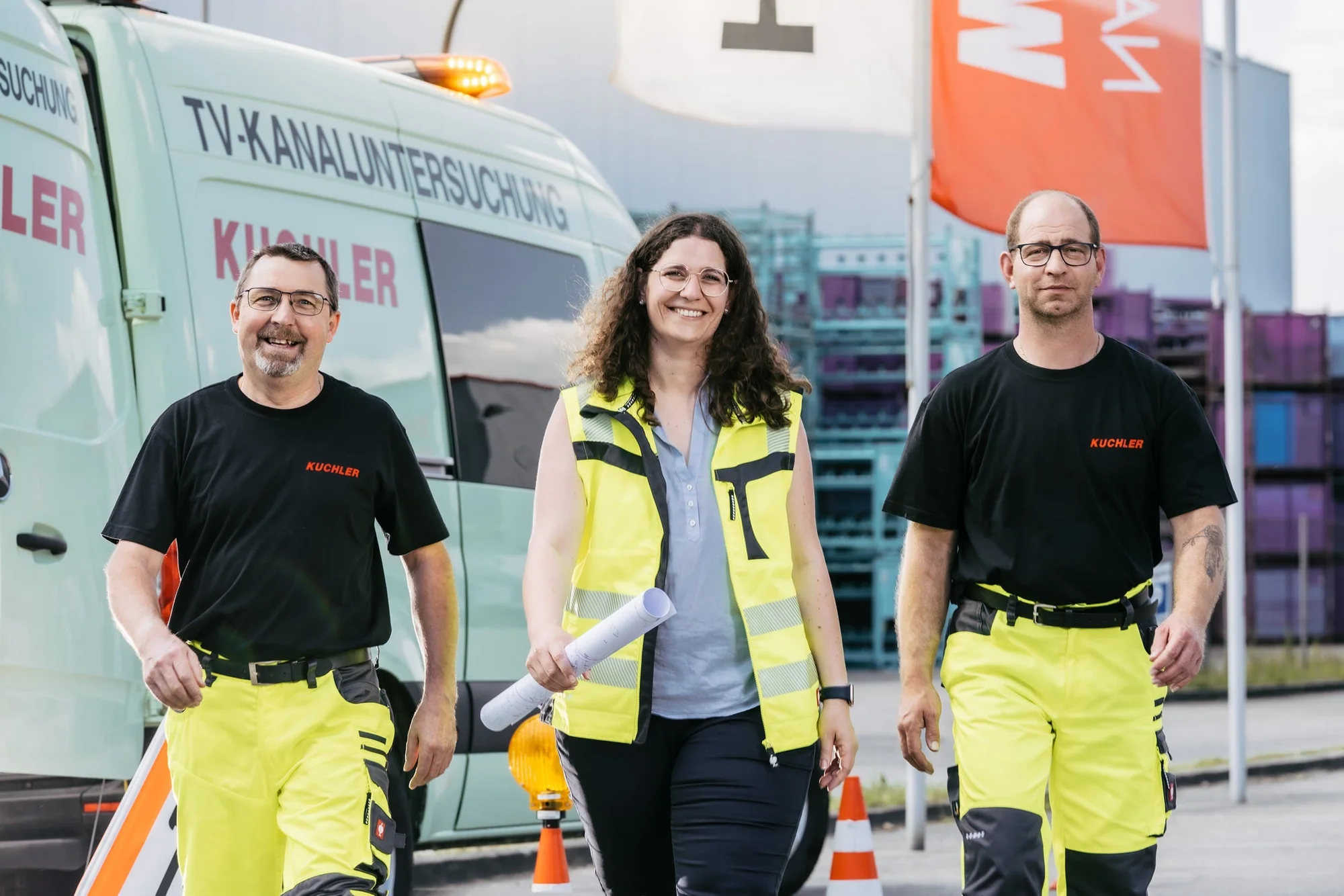 Ablauf von Kanalreinigung und Rohrreinigung in Pfatter