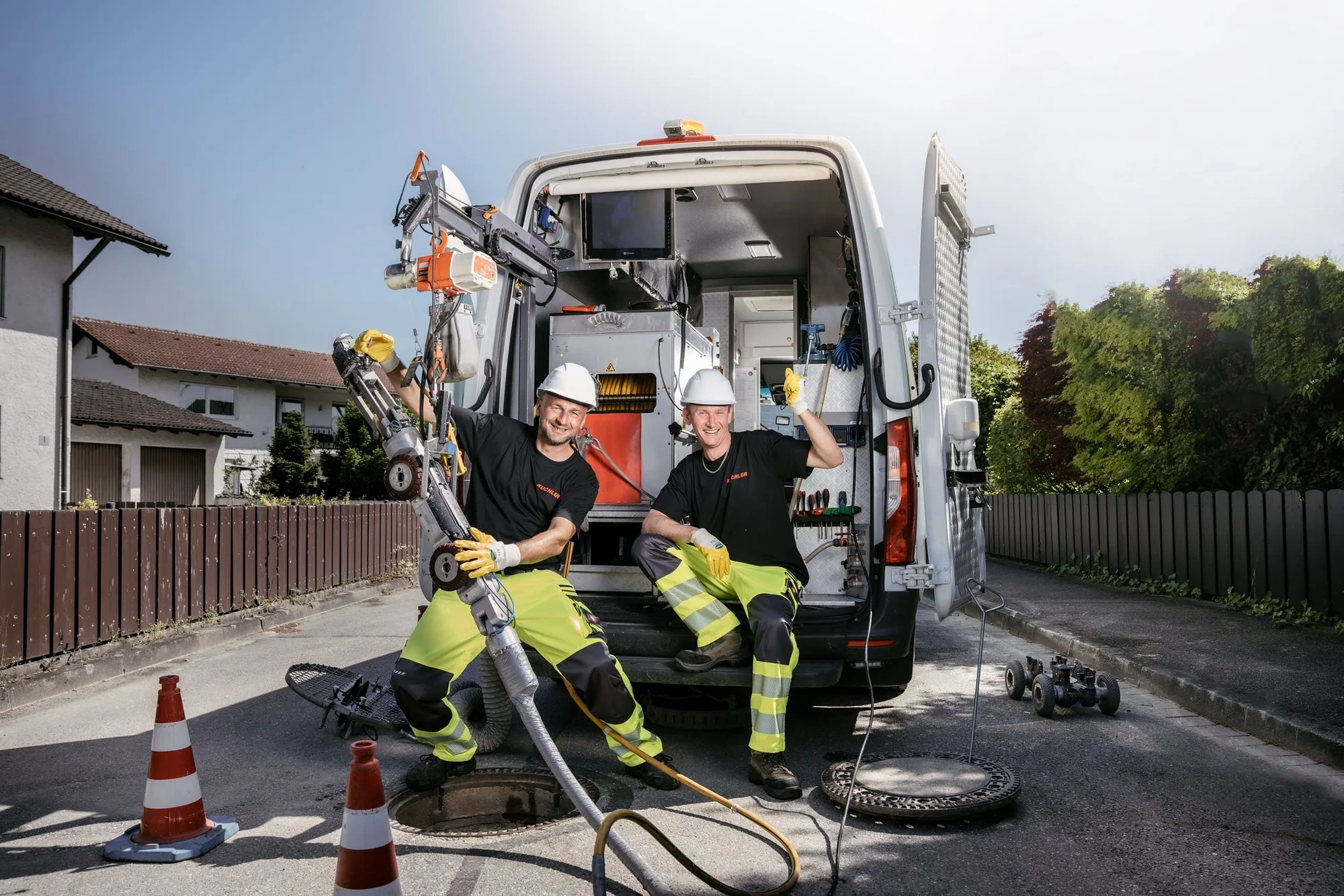 Leistungen für Kanalreinigung und Rohrreinigung in Pfatter